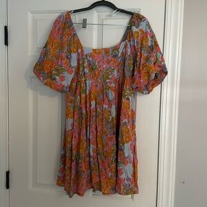Vestique Floral Mini Dress